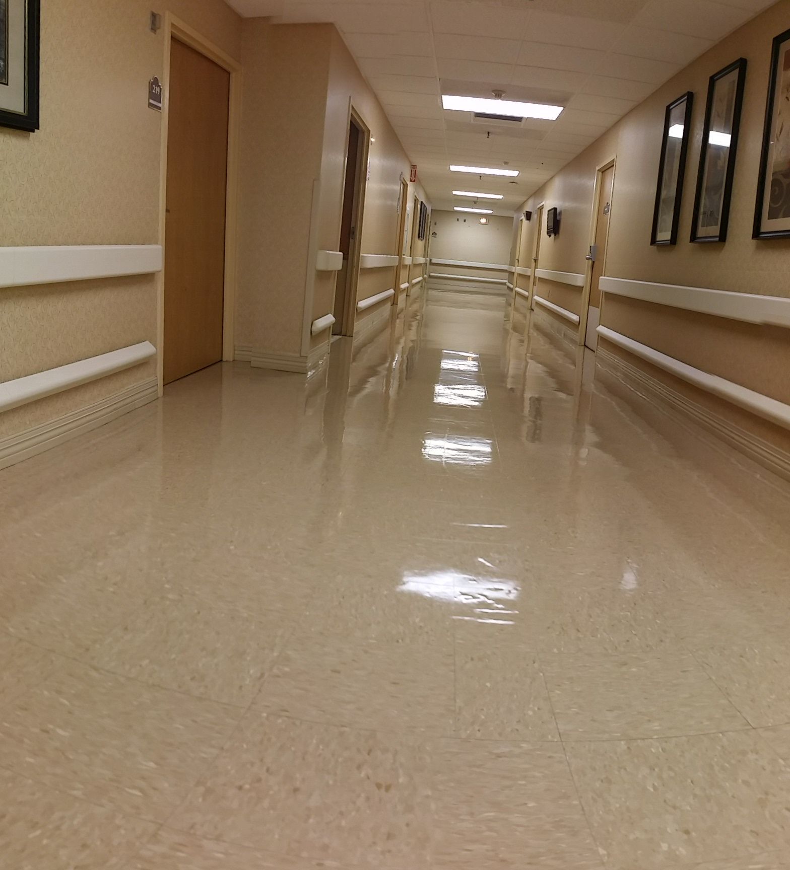 Hospital hallway